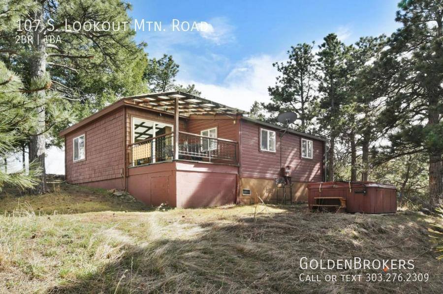 House for rent at 107 S Lookout Mountain Rd, Golden, CO 80401