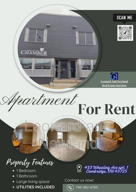 Apartment for rent at 433 Wheeling Ave, Cambridge, OH 43725