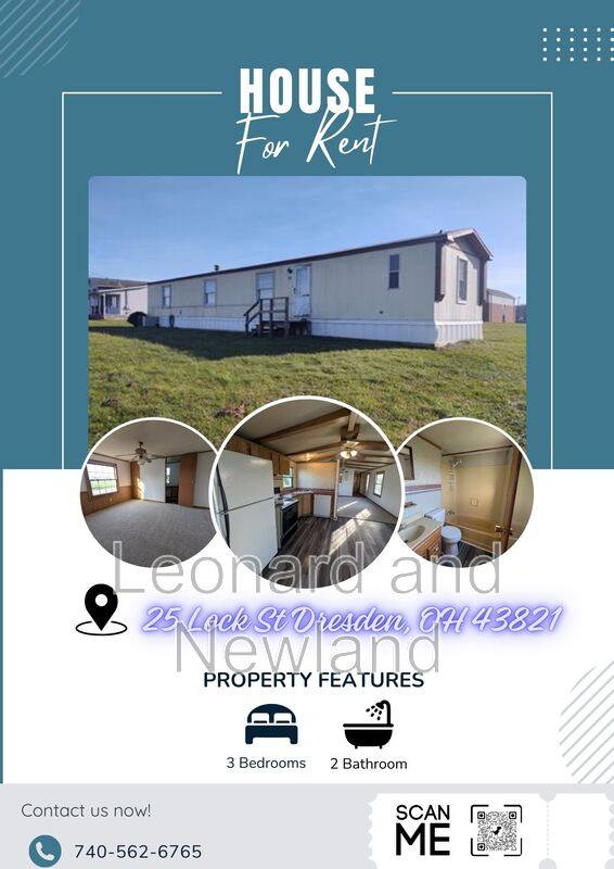 House for rent at 25 Lock St, Dresden, OH 43821