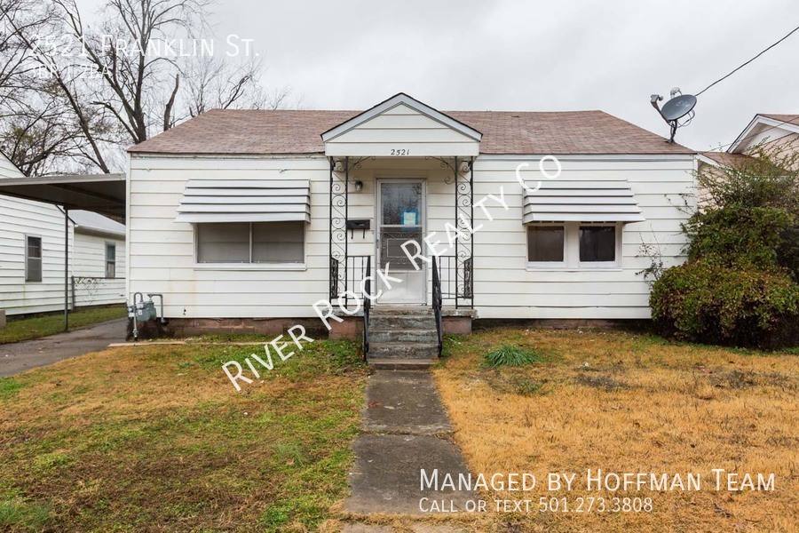 House for rent at 2521 Franklin St, North Little Rock, AR 72114