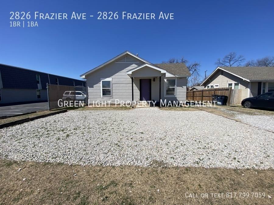 Apartment for rent at 2826 Frazier Ave, Fort Worth, TX 76110