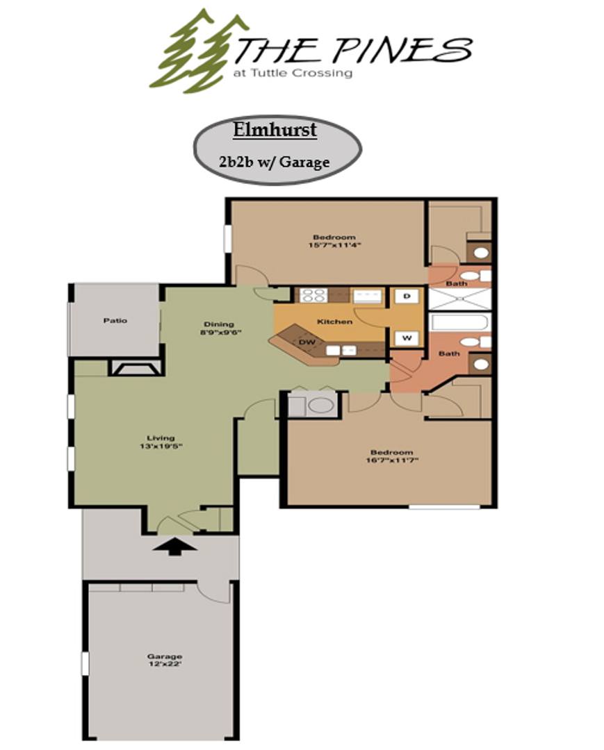 Apartment for rent at 5303 Wilcox Rd, Dublin, OH 43016