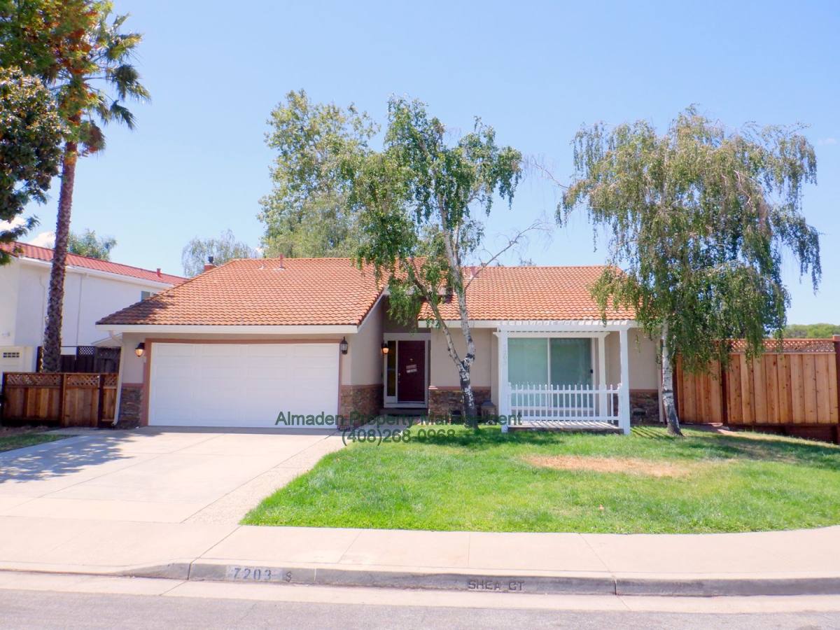 House for rent at 7203 Shea Court, San Jose, CA 95139