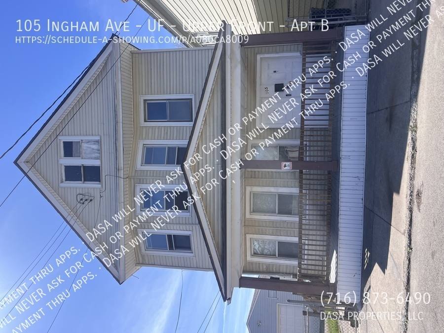 Apartment for rent at 105 Ingham Ave #UF-UPPER Front, Buffalo, NY 14218