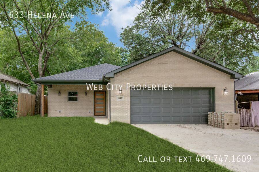 House for rent at 633 Helena Ave, Dallas, TX 75217