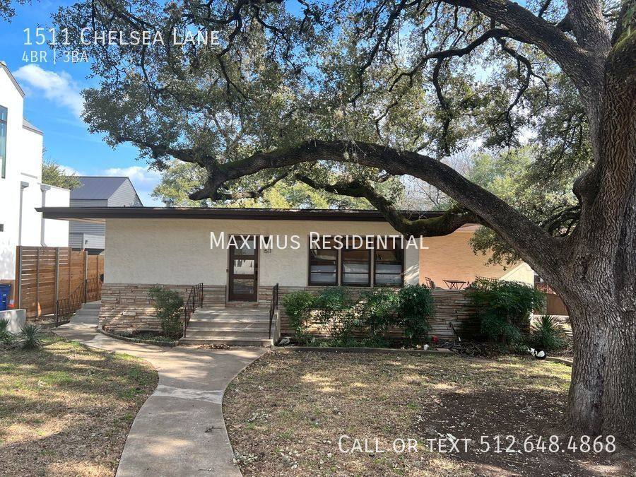 House for rent at 1511 Chelsea Lane, Austin, TX 78704