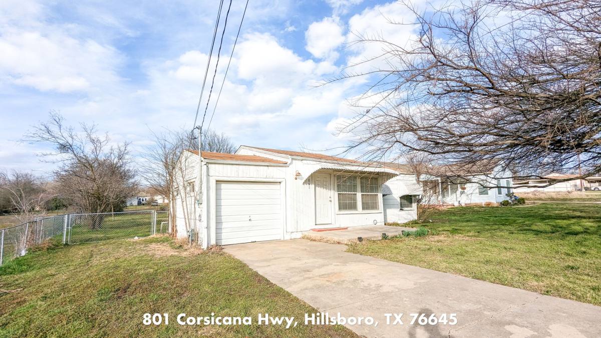 House for rent at 801 Corsicana Highway, Hillsboro, TX 76645