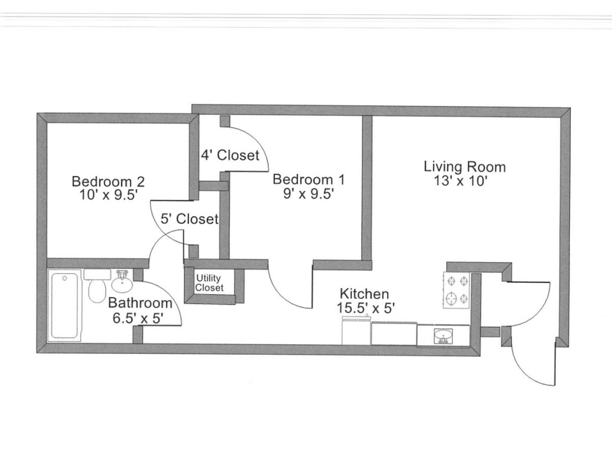 Apartment for rent at 433 13th Ave, Columbus, OH 43202