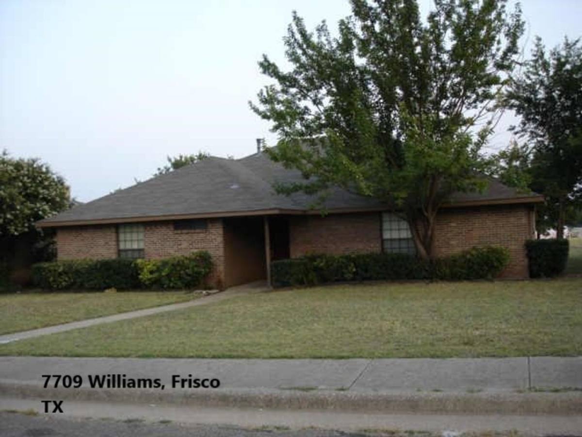 House for rent at 7709 Williams Ave, Frisco, TX 75033
