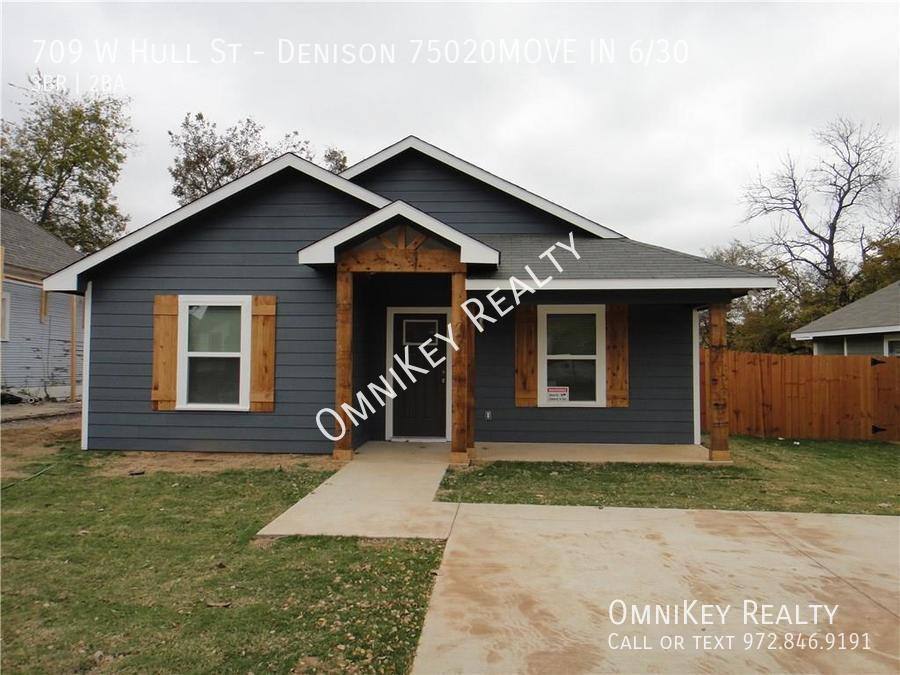 House for rent at 709 W Hull St #75020MOVE In, Denison, TX 75020