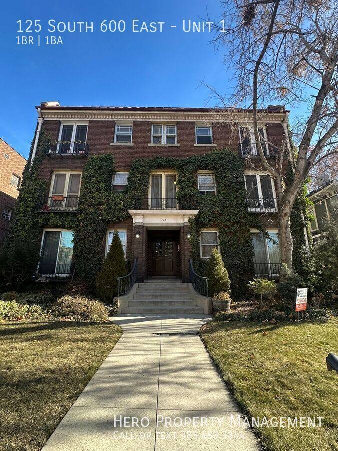 Apartment for rent at 125 S 600 E #1, Salt Lake City, UT 84102