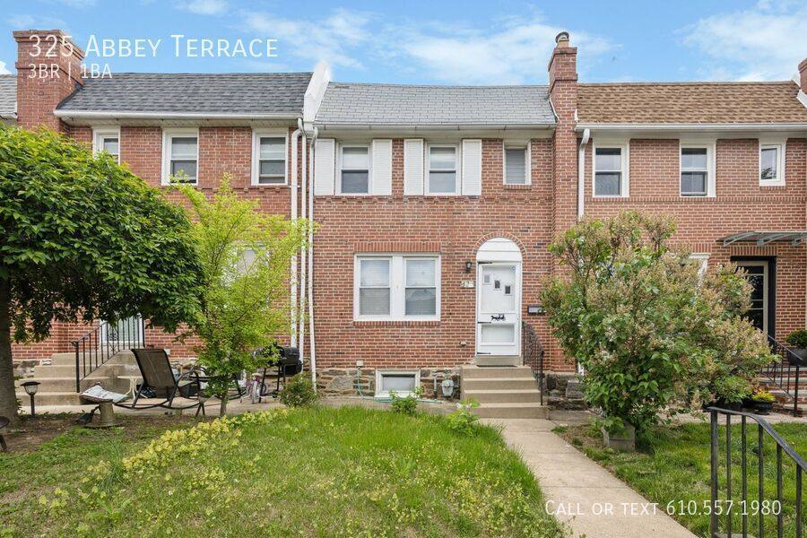 House for rent at 325 Abbey Terrace, Drexel Hill, PA 19026