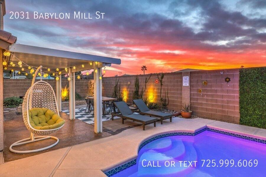 House for rent at 2031 Babylon Mill St, Henderson, NV 89002