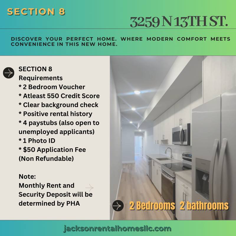 Apartment for rent at 3259 N 13th St #2, Philadelphia, PA 19140
