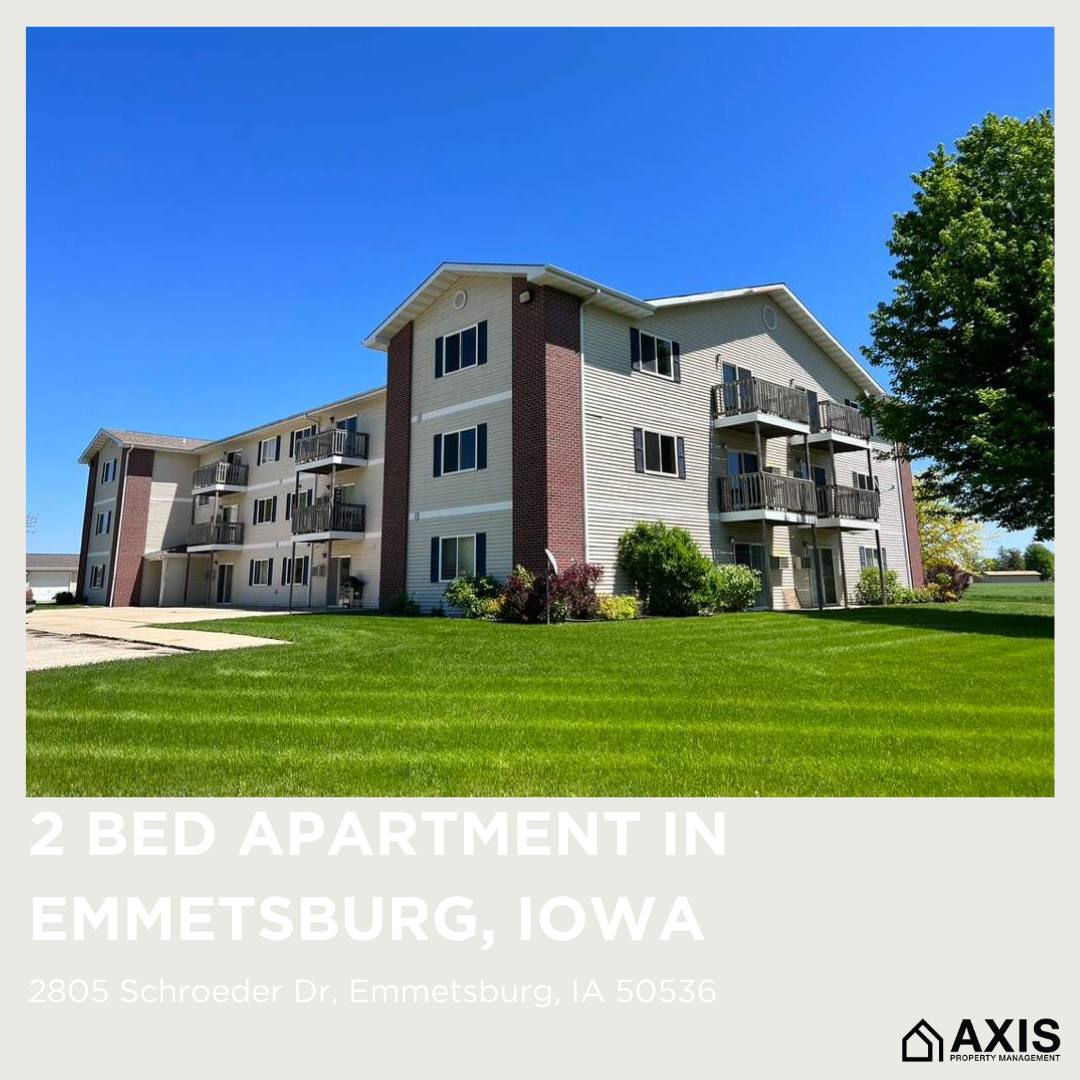 Apartment for rent at 2805 Schroeder Dr, Emmetsburg, IA 50536