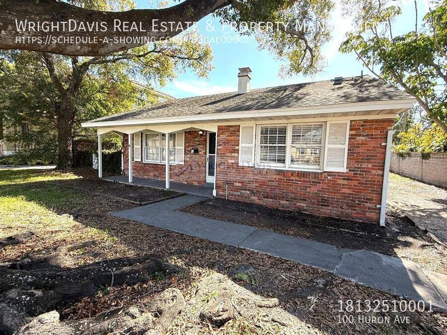 House for rent at 100 Huron Ave, Tampa, FL 33606