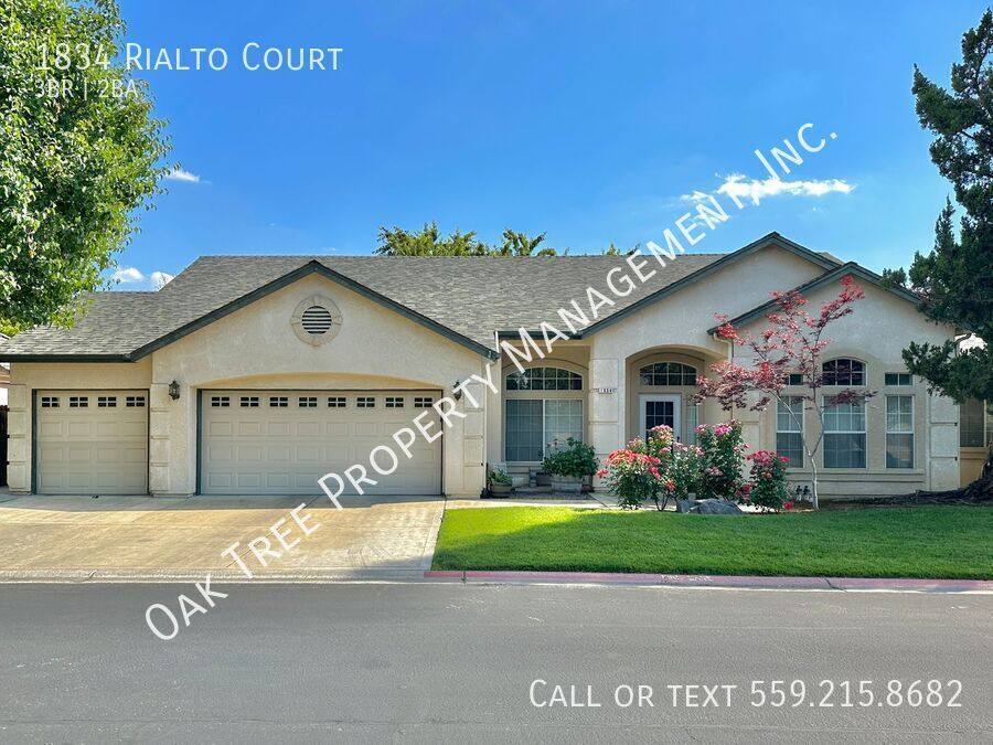 House for rent at 1834 Rialto Court, Clovis, CA 93611