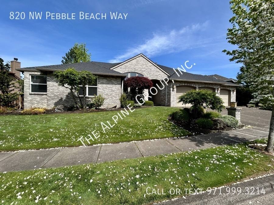 House for rent at 820 NW Pebble Beach Way, Beaverton, OR 97006