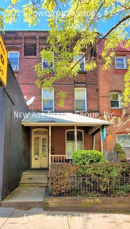 Apartment for rent at 3229 Powelton Ave #1, Philadelphia, PA 19104