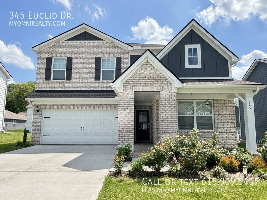 House for rent at 345 Euclid Dr, White House, TN 37188