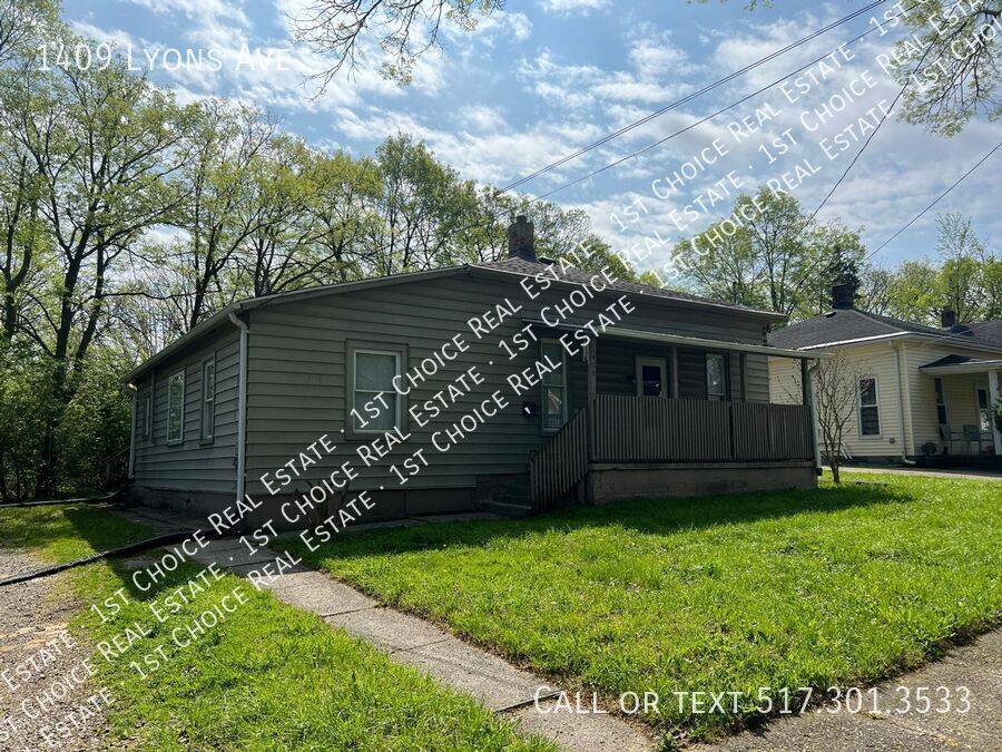 House for rent at 1409 Lyons Ave, Lansing, MI 48910