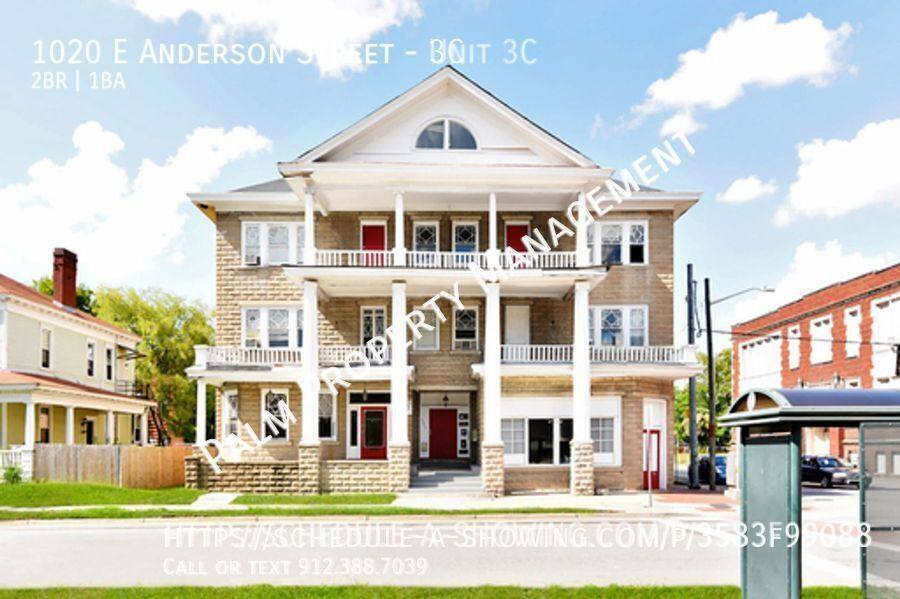 Apartment for rent at 1020 E Anderson St #3C, Savannah, GA 31401