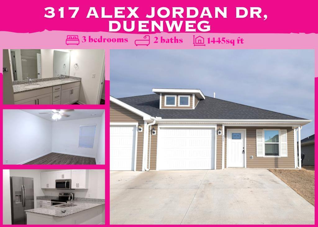 Townhouse for rent at 317 Alex Jordan Dr, Duenweg, MO 64841