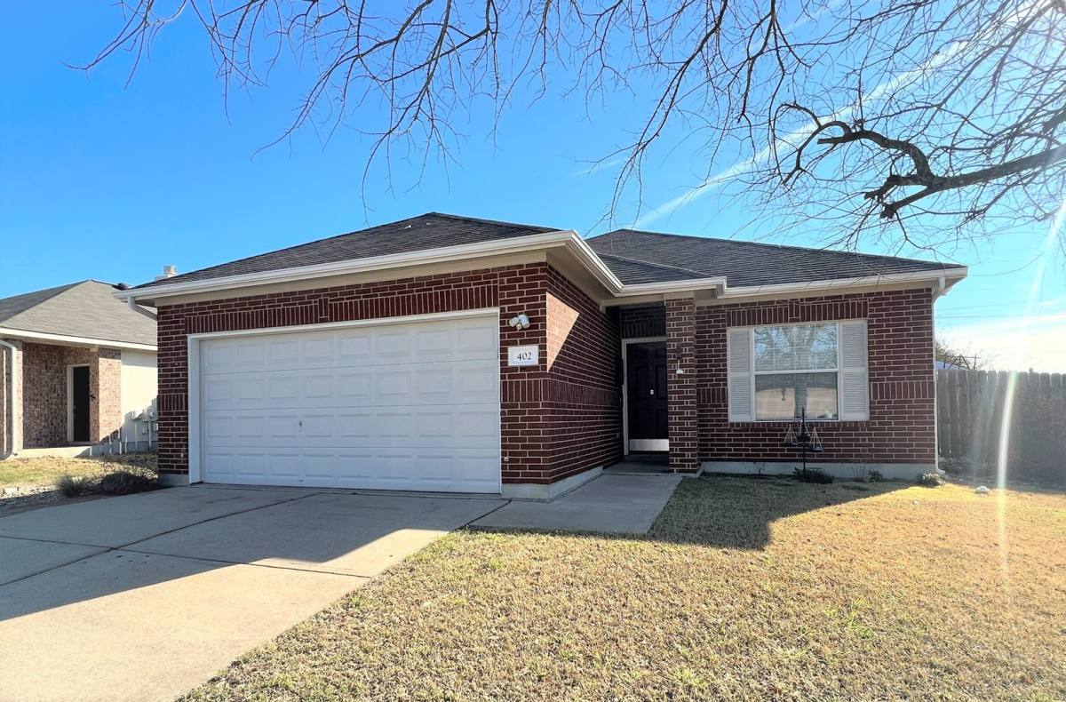 House for rent at 402 Wiley St, Hutto, TX 78634