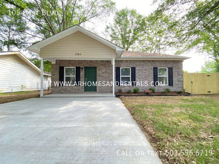 House for rent at 105 E Blvd, Jacksonville, AR 72076