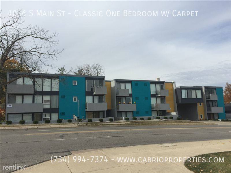 Apartment for rent at 1036 S Main St Classic One W Carpet #CLASSIC, Ann Arbor, MI 48104