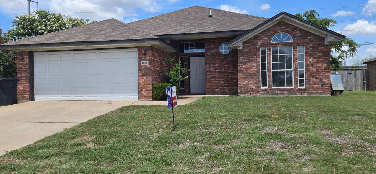 House for rent at 4505 Hitchrock, Killeen, TX 76549