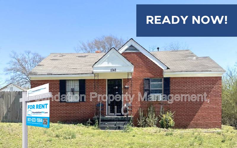 House for rent at 1748 Benning St, Memphis, TN 38106