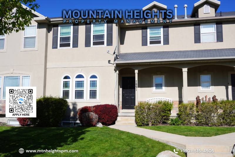 Townhouse for rent at 7891 Cold Stone Lane, West Jordan, UT 84081