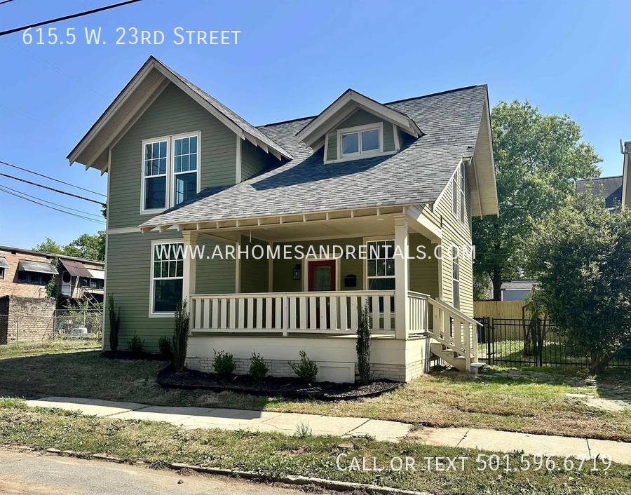 House for rent at 6155 W 23rd St, Little Rock, AR 72206