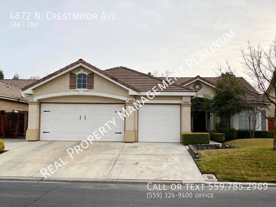 House for rent at 4872 N Crestmoor Ave, Clovis, CA 93619