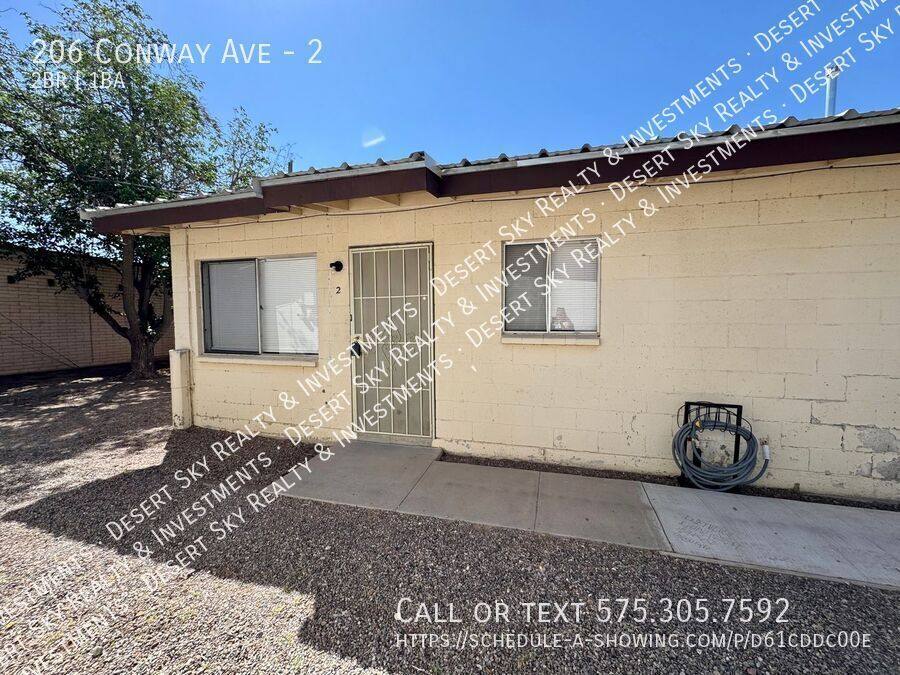 Apartment for rent at 206 Conway Ave #2, Las Cruces, NM 88005