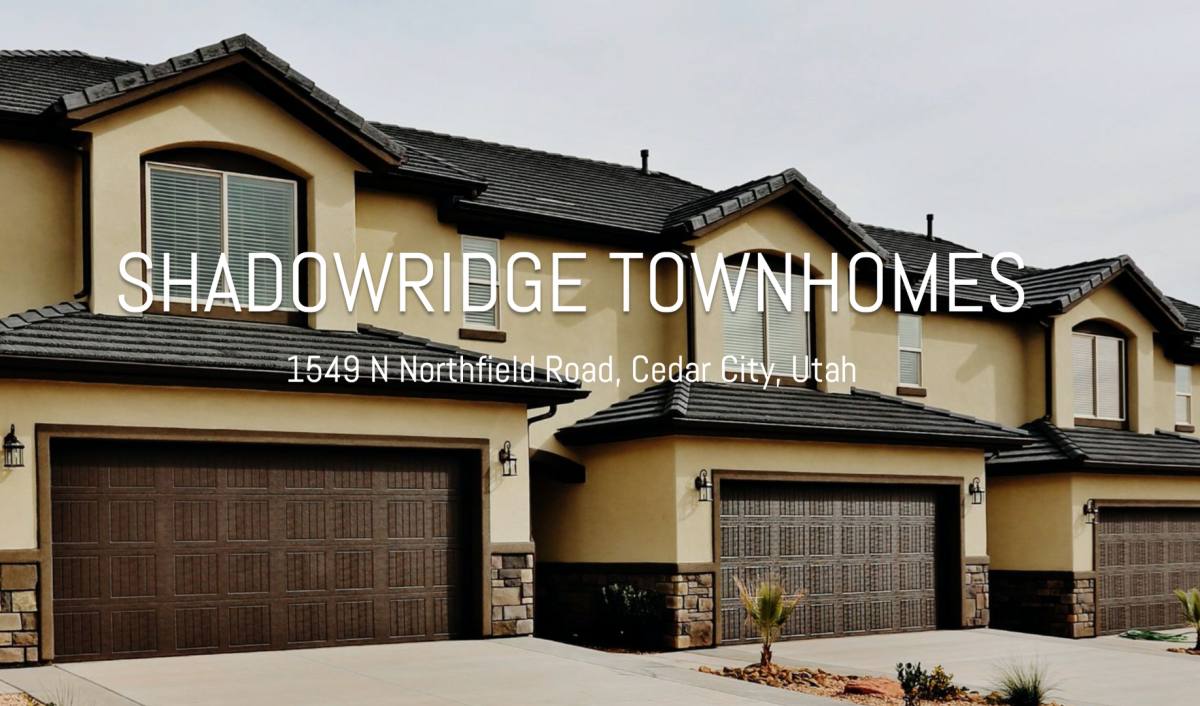 Townhouse for rent at 1549 Northfield Rd, Cedar City, UT 84721