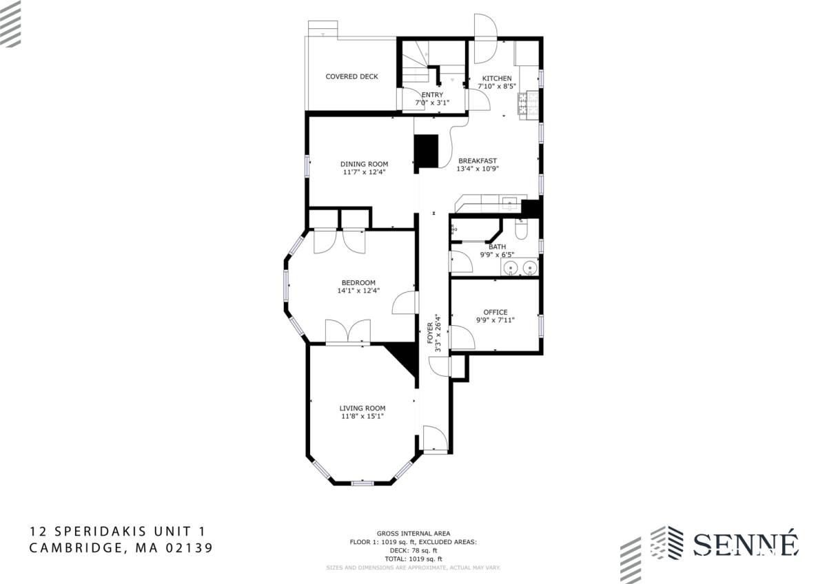 Apartment for rent at 12 Speridakis Terrace, Cambridge, MA 02139