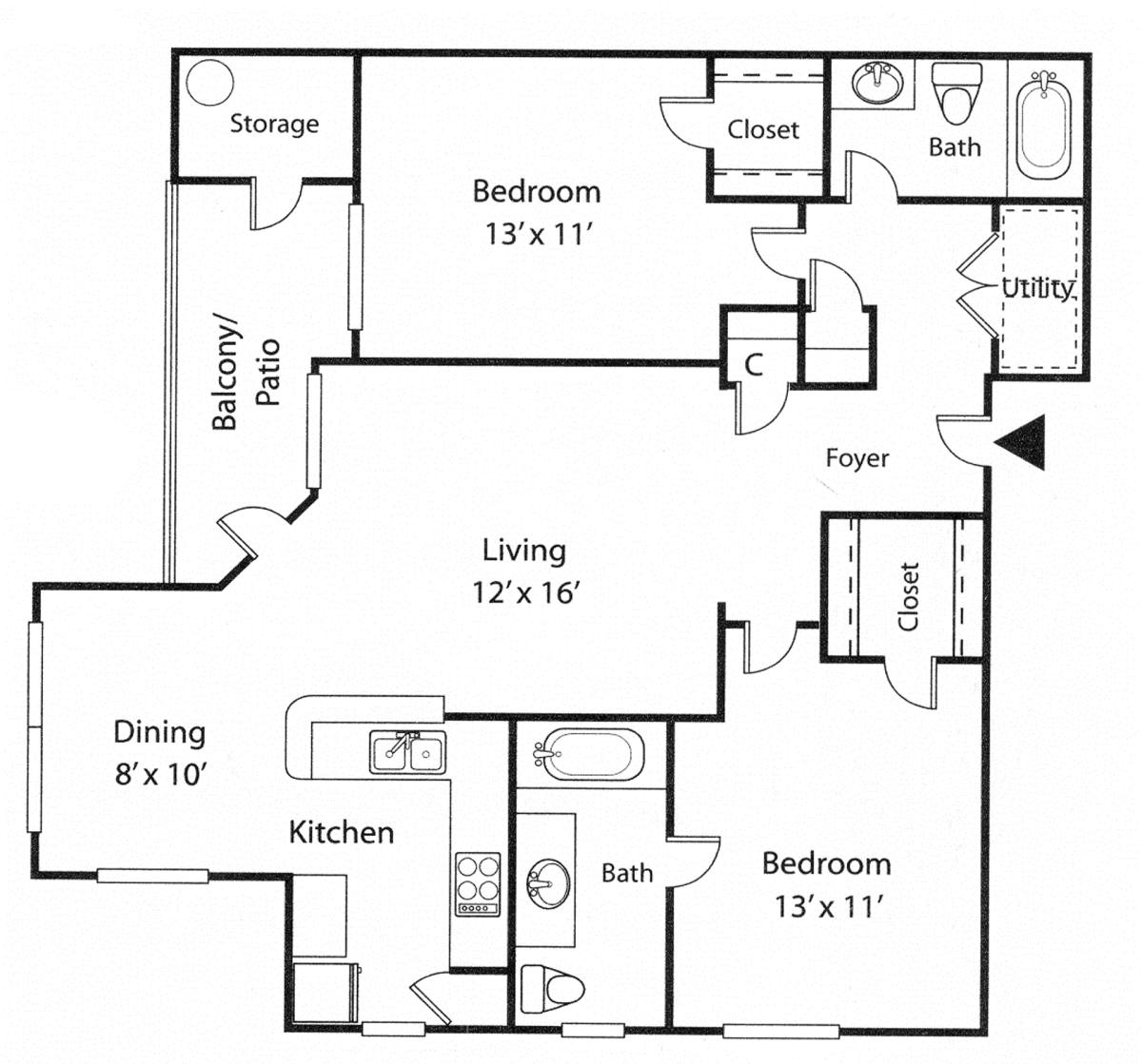 Apartment for rent at 12526 Great Park Circle, Germantown, MD 20876