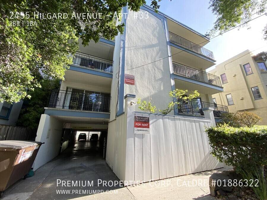 Apartment for rent at 2455 Hilgard Ave, Berkeley, CA 94709