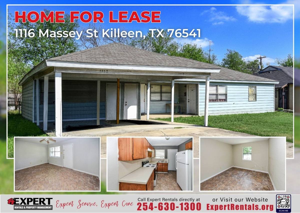 Apartment for rent at 1116 Massey St, Killeen, TX 76541