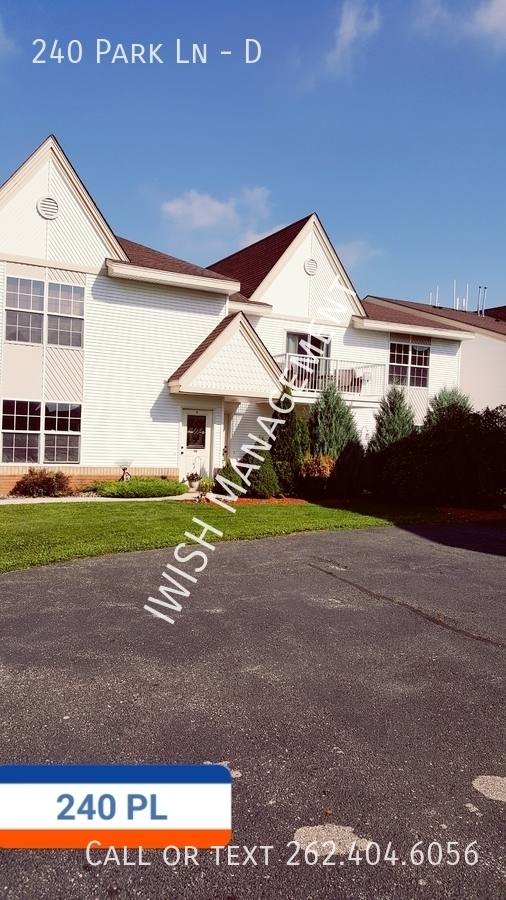 House for rent at 240 Park Lane #D, Lomira, WI 53048