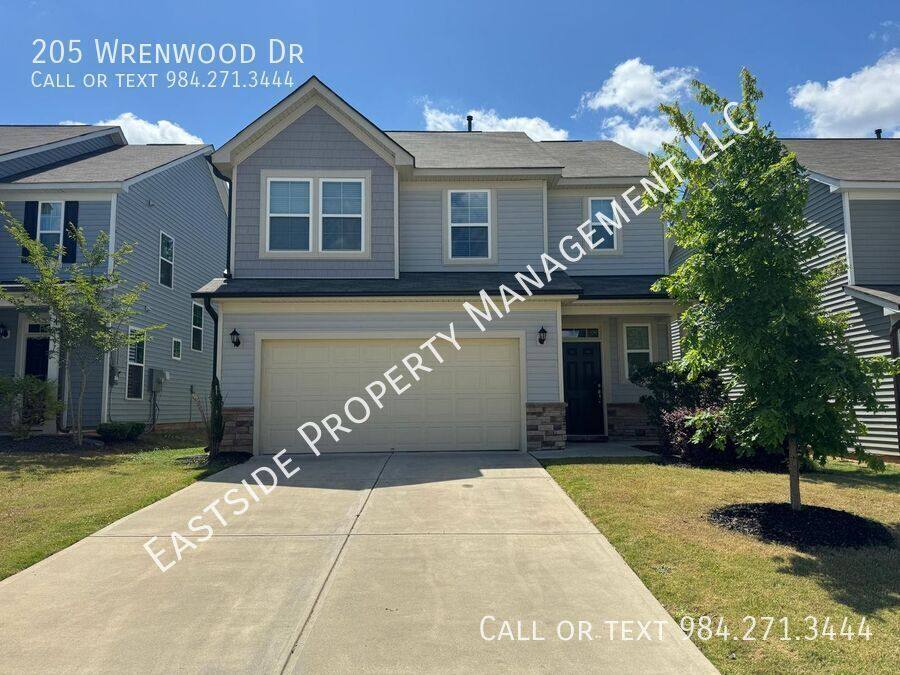 House for rent at 205 Wrenwood Dr, Clayton, NC 27527