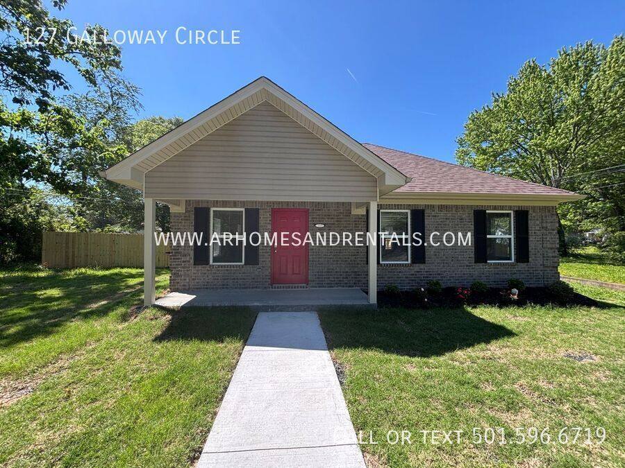 House for rent at 127 Galloway Circle, Jacksonville, AR 72076