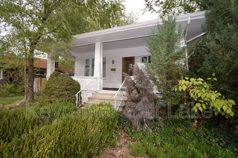 House for rent at 1647 S 800 E, Salt Lake City, UT 84105