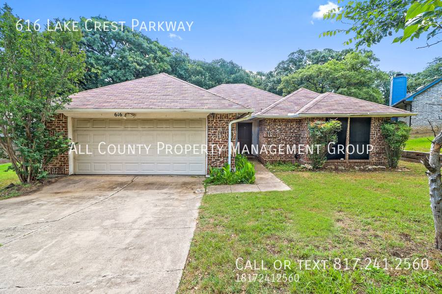 House for rent at 616 Lake Crest Parkway, Azle, TX 76020