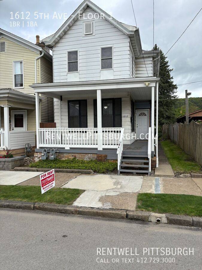 Apartment for rent at 1612 5th Ave #1, Beaver Falls, PA 15010
