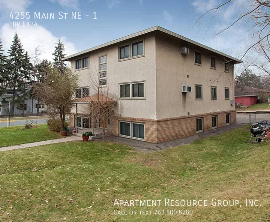 Apartment for rent at 4255 Main St NE #1, Minneapolis, MN 55421