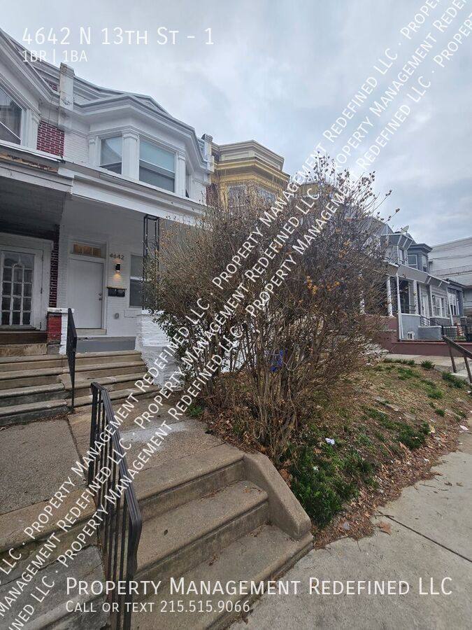 Apartment for rent at 4642 N 13th St #1, Philadelphia, PA 19140