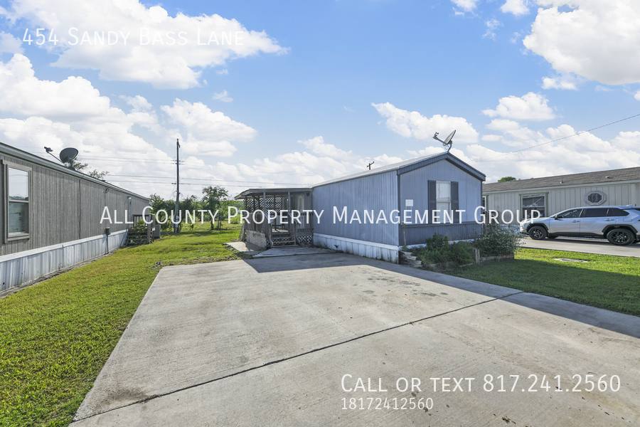 House for rent at 454 Sandy Bass Lane, Newark, TX 76071